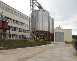 Здание Маслоэкстракционного производства в Нефтегорском районе, с.Утевка